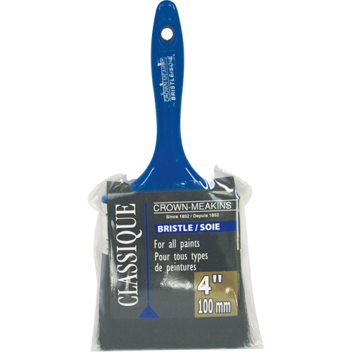Pinceau classique, Soies, Manche Plastique, Largeur de 4" Superchem Industries