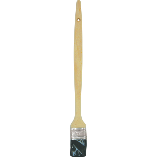 Radiator Paint Brush, Bristle, Wood Handle, 2" Width Superchem Industries