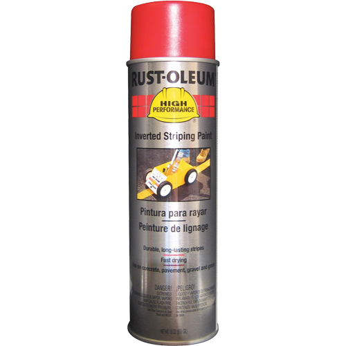 Peinture pour traçage de ligne invers&eacute;e System 2300, Rouge, 18 oz, Canette a&eacute;rosol Superchem Industries