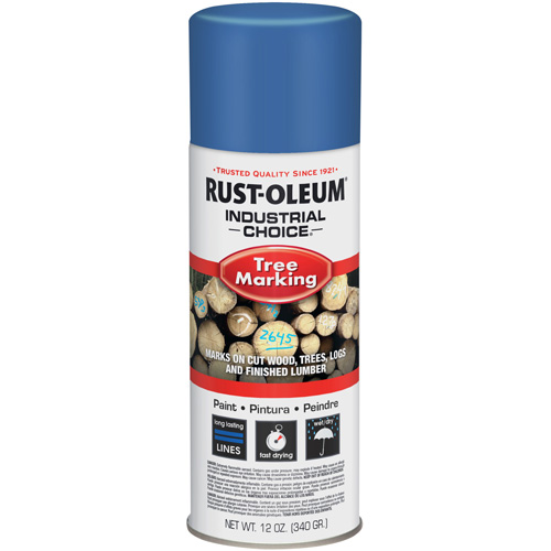 Peinture pour le marquage des arbres Industrial Choice T1600, Bleu, 16 oz Superchem Industries