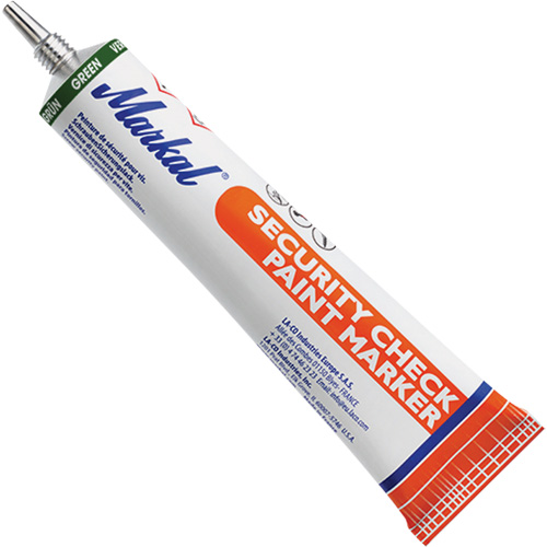 Security Check Paint Marker, 1.7 oz., Tube, Green Superchem Industries
