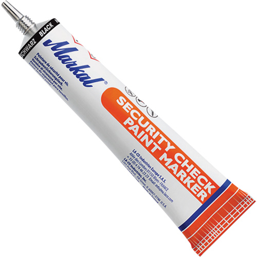 Marqueur de peinture de contr&ocirc;le de s&eacute;curit&eacute;, 1,7 oz, Tube, Noir Superchem Industries