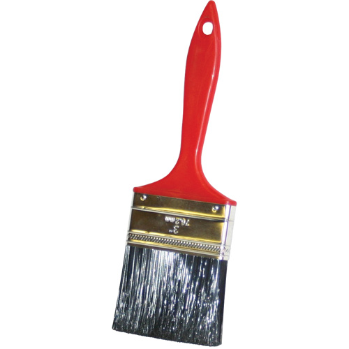Pinceau &agrave; soies rases, Polyester, Manche Plastique, Largeur de 3" Superchem Industries