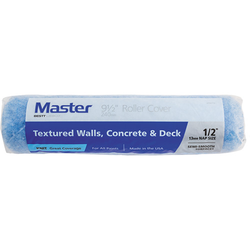 Master Knit Roller Cover, 13 mm (1/2") Nap, 240 mm (9-1/2") L Superchem Industries