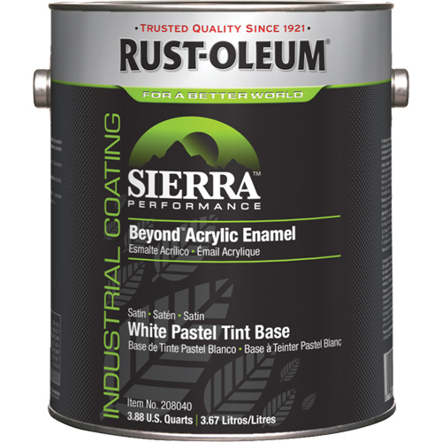 Sierra Performance Beyond Acrylic Enamel, Gallon, Tint Base Superchem Industries