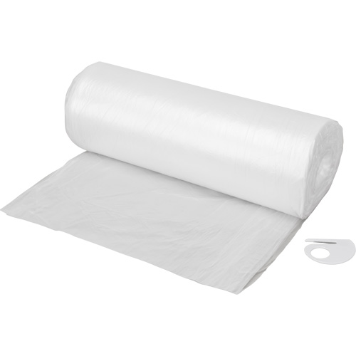 Toile de protection, 400' lo x 9' la, Plastique Superchem Industries