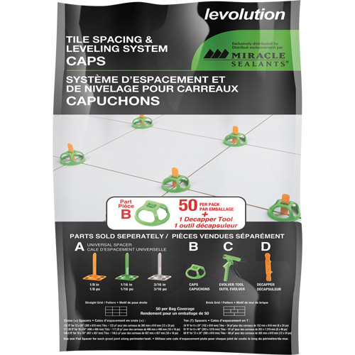Capuchons universels Miracle Sealants Levolution Superchem Industries