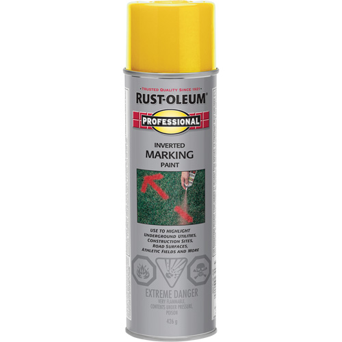 Inverted Marking Paint Spray, 426 g, Aerosol Can Superchem Industries