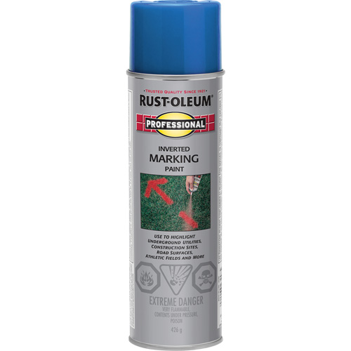 Inverted Marking Paint Spray, Aerosol Can Superchem Industries