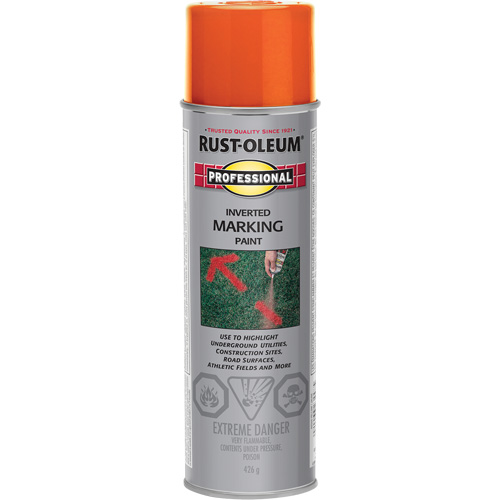 Peinture de marquage renvers&eacute; en a&eacute;rosol, Canette a&eacute;rosol Superchem Industries