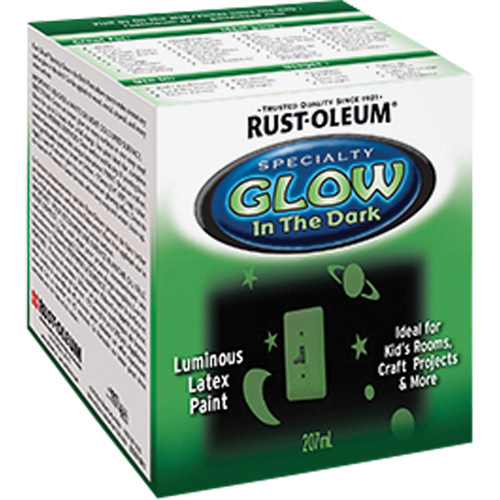 Specialty Glow-in-the-Dark Paint, 207 ml, Kit, Clear Superchem Industries