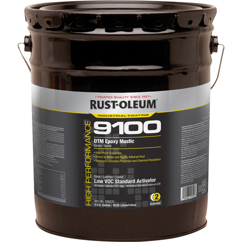 9100 System DTM Epoxy Mastic Standard 250 VOC Activator, 5 gal., Pail Superchem Industries