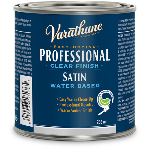 Varathane&reg; Professional Finish, 236 ml, Clear, Satin Superchem Industries
