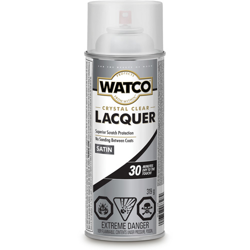 Laque pour bois Watco, 319 g, Transparent, Satin Superchem Industries