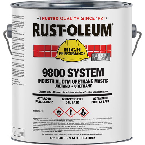 9800 System DTM Urethane Mastic Activator, 1 gal. Superchem Industries