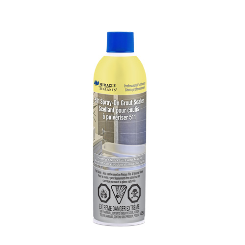 Scellant pour coulis &agrave; vaporiser 511 Miracle Sealants, Canette a&eacute;rosol Superchem Industries