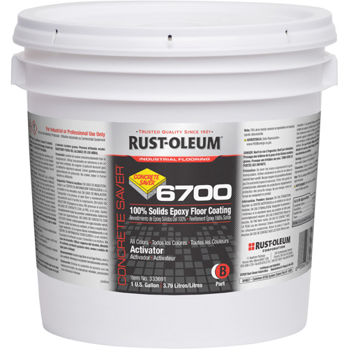 6700 System Extended Pot Life Floor Coating, 1 gal., Epoxy-Based, High-Gloss Superchem Industries