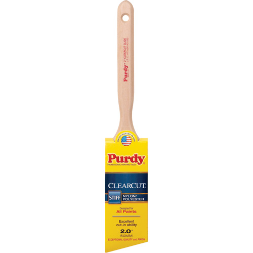 Pinceau Clearcut Glide, Poly/nylon, Manche Bois, Largeur de 2" Superchem Industries