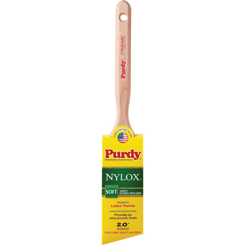 Pinceau Nylox Glide, Nylon, Manche Bois, Largeur de 2" Superchem Industries