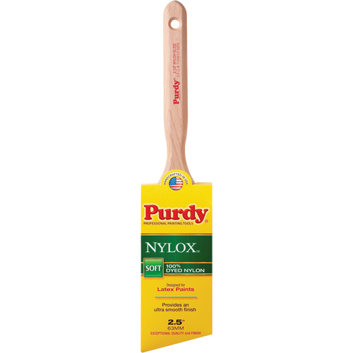 Pinceau Nylox Glide, Nylon, Manche Bois, Largeur de 2-1/2" Superchem Industries