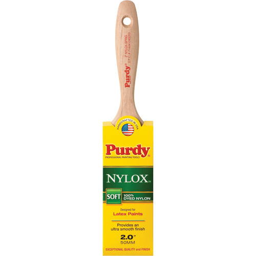 Nylox Sprig Paint Brush, Nylon, Wood Handle, 2" Width Superchem Industries