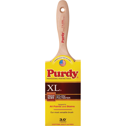 Pinceau XL Sprig, Poly/nylon, Manche Bois, Largeur de 3" Superchem Industries