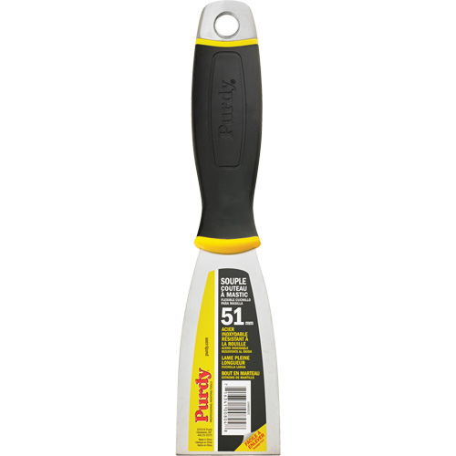 Couteau &agrave; mastic de premi&egrave;re qualit&eacute;, 2", Lame en Acier inoxydable Superchem Industries