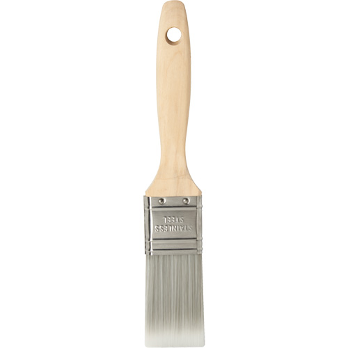 Master Trim Brush, Poly/Nylon, Wood Handle, 1-1/2" Width Superchem Industries