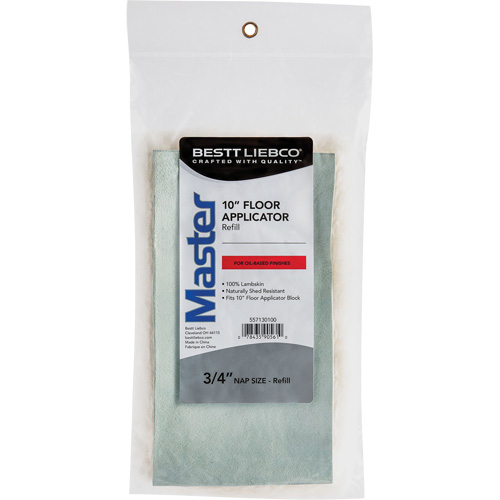 Tampon de rechange pour applicateur pour plancher en cuir d'agneau Superchem Industries
