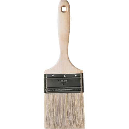 One Coat Trim & Wall Brush, White China, Wood Handle, 3" Width Superchem Industries