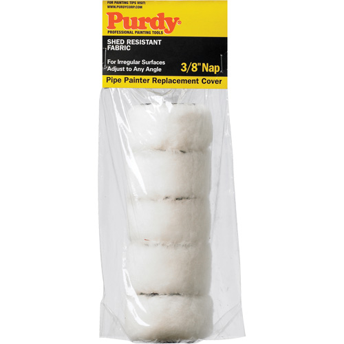 Recharge pour rouleau &agrave; peinture pour tuyau, Nap 10 mm (3/8"), 177,8 mm (7") l Superchem Industries