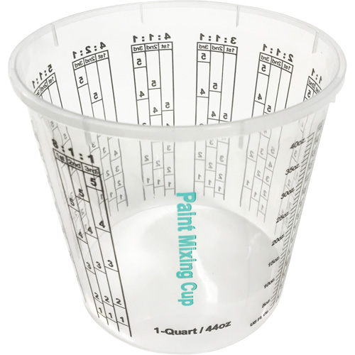 Plastic Paint Mixing Cup, 1.25 Litres Superchem Industries