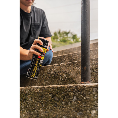&eacute;mail antirouille en a&eacute;rosol 5 en 1, Noir, Fini mat profond, 15 oz, Canette a&eacute;rosol Superchem Industries