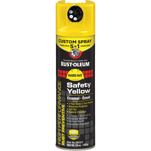 &eacute;mail antirouille en a&eacute;rosol 5 en 1, Jaune, Brillant, 15 oz, Canette a&eacute;rosol Superchem Industries