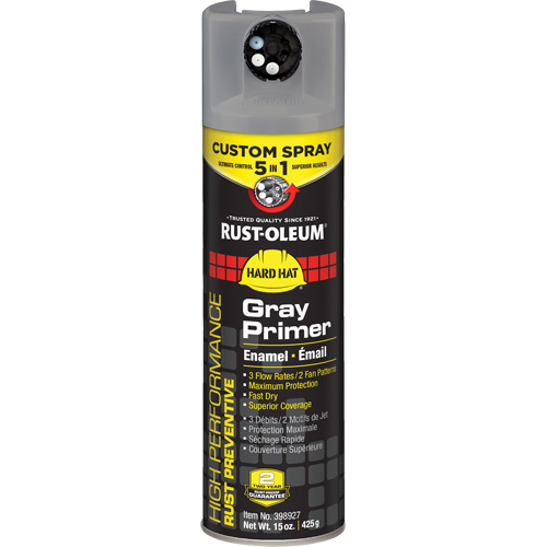 Appr&ecirc;t &eacute;mail de pr&eacute;vention antirouille 5-en-1, Gris, 15 oz, Canette a&eacute;rosol Superchem Industries