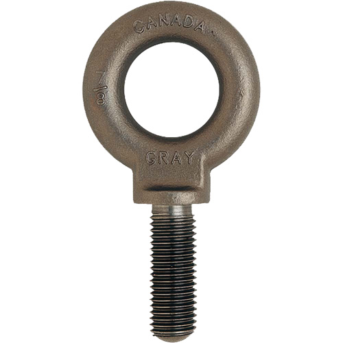 Eye Bolts, Uncoated Natural Finish, 2400lbs. (1.2 tons) Capacity Superchem Industries