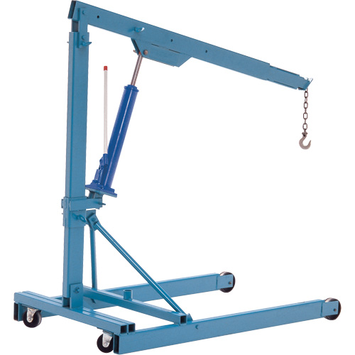 Grues Portatives, Lev&eacute;e 8', 1000 lb (0,5 tonne), 70-1/2" bras, 69-1/4" ha Superchem Industries