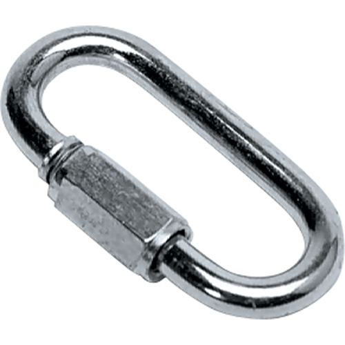 Zinc-Plated Quick Link, 880 lbs. (0.44 tons), 1/4" Superchem Industries