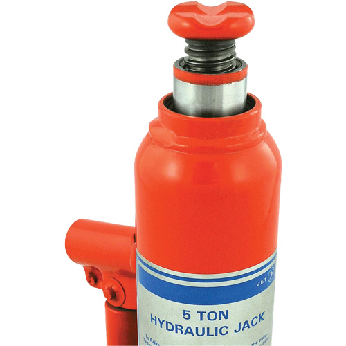 JHJ-5 Super Heavy-Duty Bottle Jack, 5 Ton(s), 15-3/8" Raised Height Superchem Industries