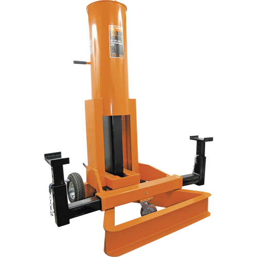 Cric &agrave; air comprim&eacute; pour charges lourdes, Capacit&eacute; de 10 tonne(s), 17-1/2" - 50" h Superchem Industries