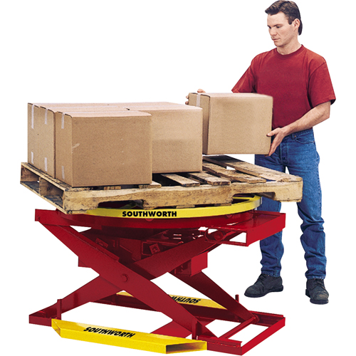 Palettiseur pneumatique Pallet Pal 360, 48" lo x 36" la, Capacit&eacute; 4500 lb Superchem Industries