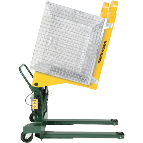 Portable Hydraulic E-Z Reach Tilter, 85° Tilt, 2000 lbs. Capacity, 40" L x 24-1/2" W Superchem Industries