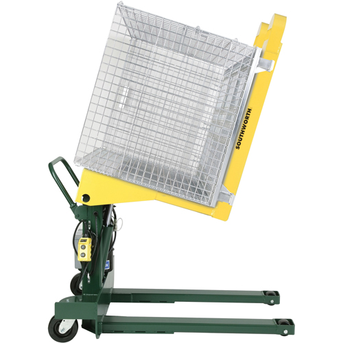 Portable Hydraulic E-Z Reach Tilter, 85° Tilt, 4000 lbs. Capacity, 40" L x 25-1/2" W Superchem Industries