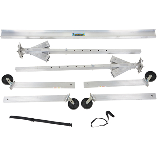 Grue mobile ajustable en aluminium, 10' lo, Capacit&eacute; 6000 lb (3 tonnes) Superchem Industries