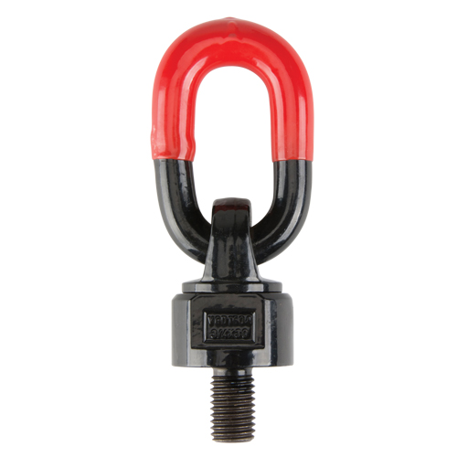 Anneaux de treuil de levage pivotant, 1/4", Longueur du filetage 13 mm, Acier alli&eacute; Superchem Industries