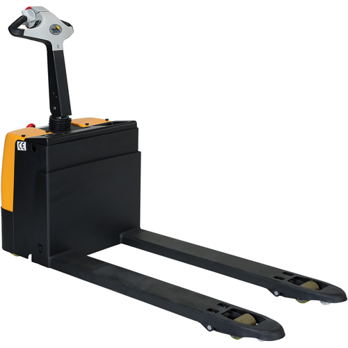 Fully Powered Electric Pallet Truck, 3300 lbs. Cap., 48" L x 28.25" W Superchem Industries