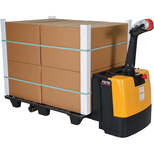 Fully Powered Electric Pallet Truck, 3000 lbs. Cap., 47" L x 25" W Superchem Industries