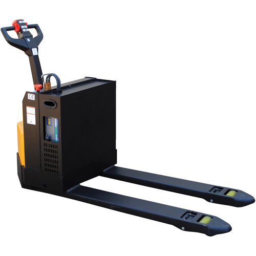 Transpalette &eacute;lectrique motoris&eacute;, Capacit&eacute; 4500 lb, 48" lo x 30,25" la Superchem Industries