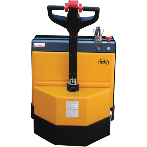 Transpalette &eacute;lectrique motoris&eacute;, Capacit&eacute; 4500 lb, 48" lo x 30,25" la Superchem Industries