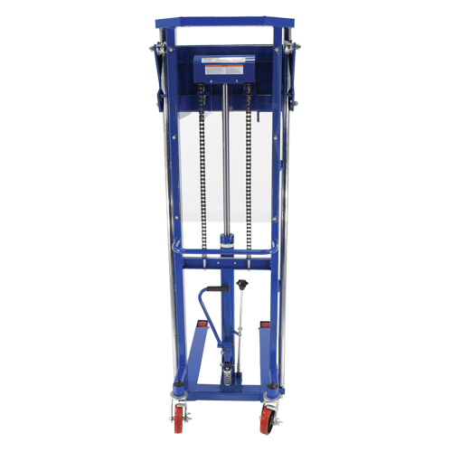 Gerbeur Hefti-Lift, M&eacute;canisme Pompe au pied, Capacit&eacute; de 1500 lb, Levage max de 63" Superchem Industries